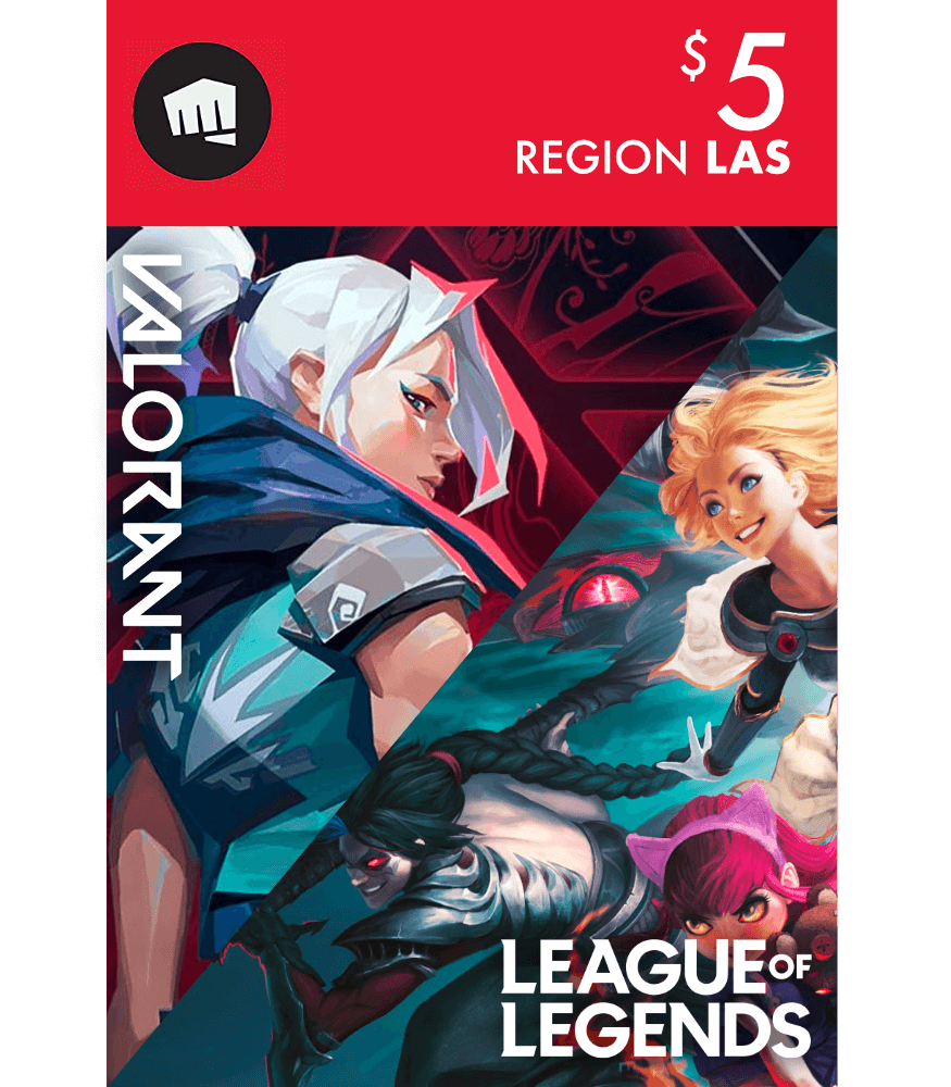 $5 RIOT LAS Gift Card