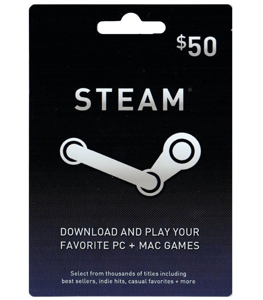$50 Steam Gift Card Gift Card