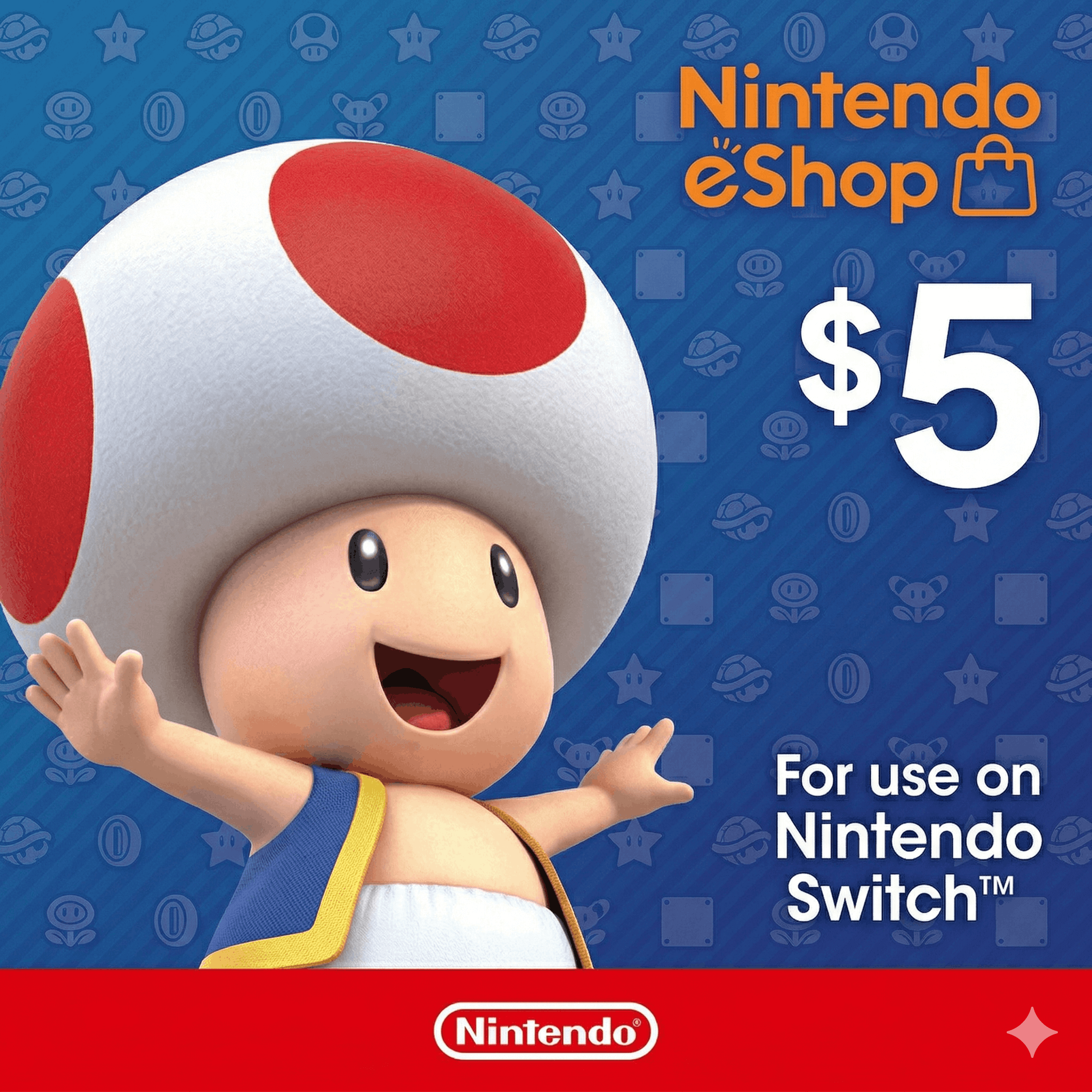 $5 Nintendo Gift Card EEUU Gift Card