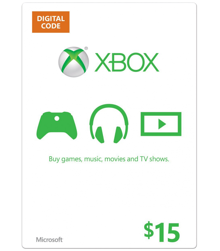 $15 XBOX Gift Card Gift Card