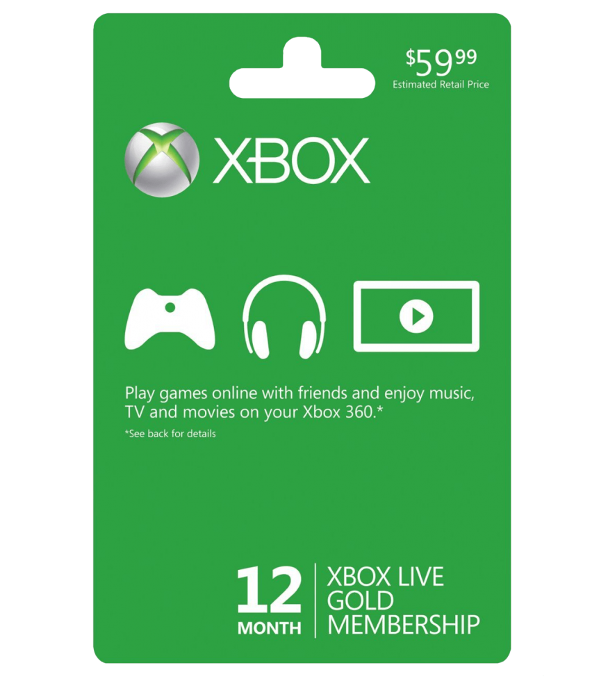 12 Meses Game Pass Core USA Gift Card