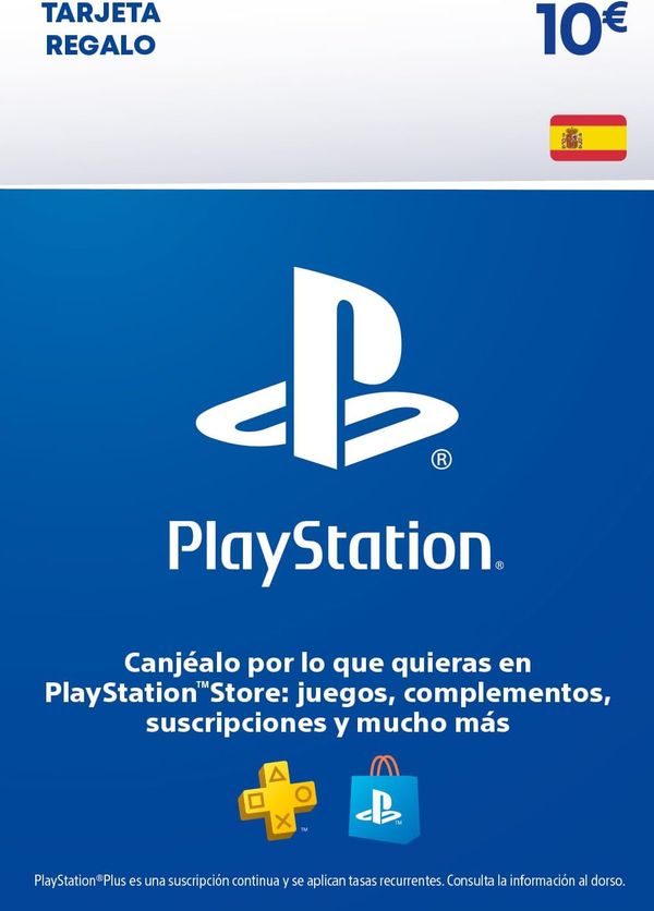 €10 Playstation Gift Card España - Gift Card Digital en TodoCodigos.cl