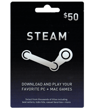 $50 Steam Gift Card Gift Card