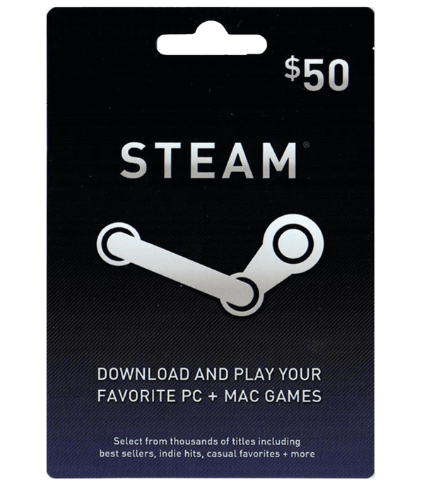 $50 Steam Gift Card - Gift Card Digital en TodoCodigos.cl