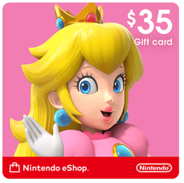 $35 Nintendo Gift Card EEUU - Gift Card Digital en TodoCodigos.cl