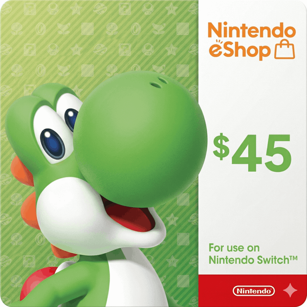 $45 Nintendo Gift Card EEUU - Gift Card Digital en TodoCodigos.cl