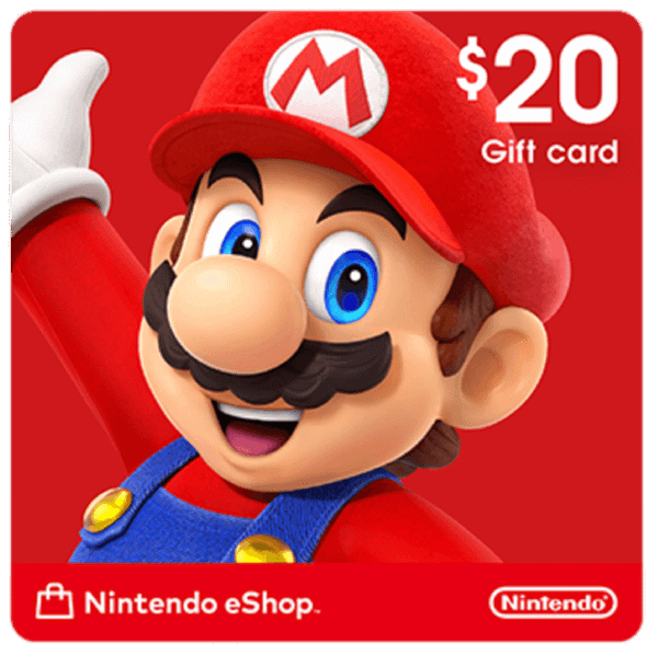 $20 Nintendo Gift Card EEUU - Gift Card Digital en TodoCodigos.cl