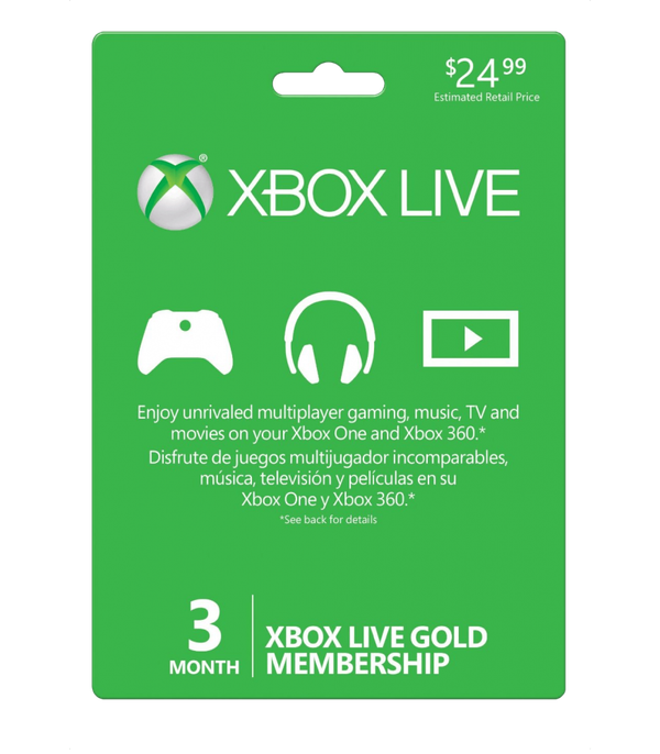 3 Meses Game Pass Core USA - Gift Card Digital en TodoCodigos.cl