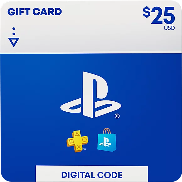 $25 Playstation Gift Card EEUU - Gift Card Digital en TodoCodigos.cl