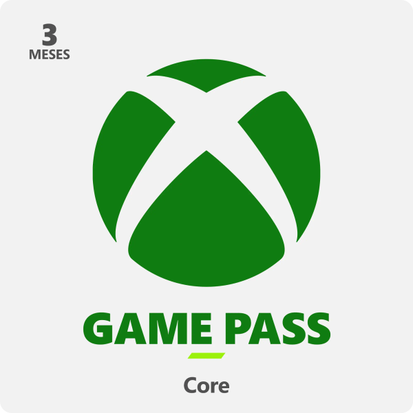 3 Meses Gamepass Core XBOX CHILE - Gift Card Digital en TodoCodigos.cl