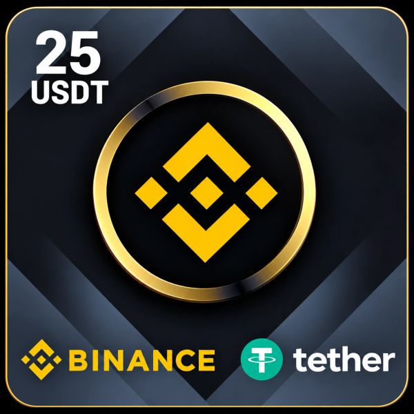 $25 USDT Binance - Gift Card Digital en TodoCodigos.cl