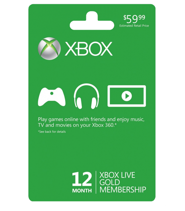 12 Meses Game Pass Core USA - Gift Card Digital en TodoCodigos.cl