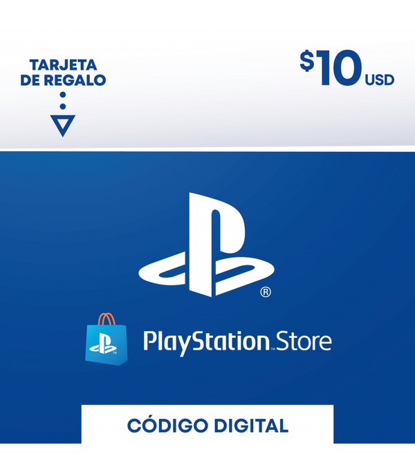 $10 Playstation Gift Card Chile  - Gift Card Digital en TodoCodigos.cl